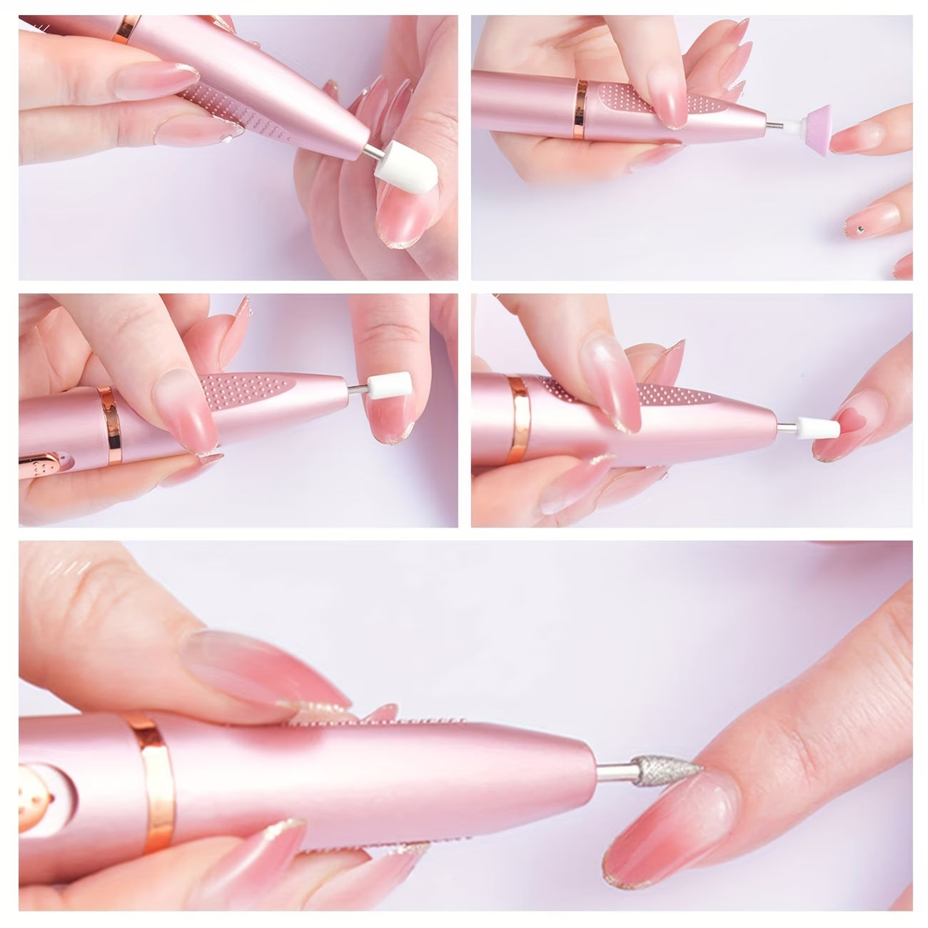 USB Electric Nail Drill, Portable Nail Machine Kit, Nail And Foot Tools with Nail Drill And Polishing Kit, Electric Nail File, Nail Kit for Home Use, Best Choice for Gifts