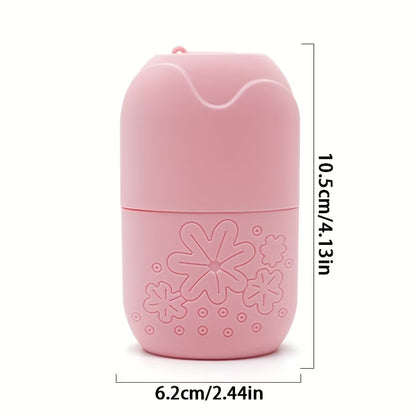 3in 1 Ice Face Roller Facial Skincare Ice Roller Set, Facial Roller Gua Sha Face Tool Set, Care Tool Beauty Set Face Massage Tool Roller Lifting Contouring Tool Ice Facial Roller Mold Cube, Reusable